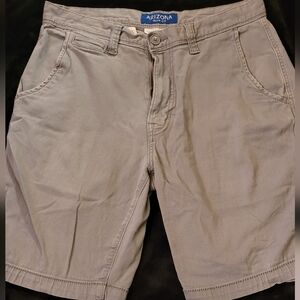 Arizona Jean Company Men's Charcoal Flat Front Shorts